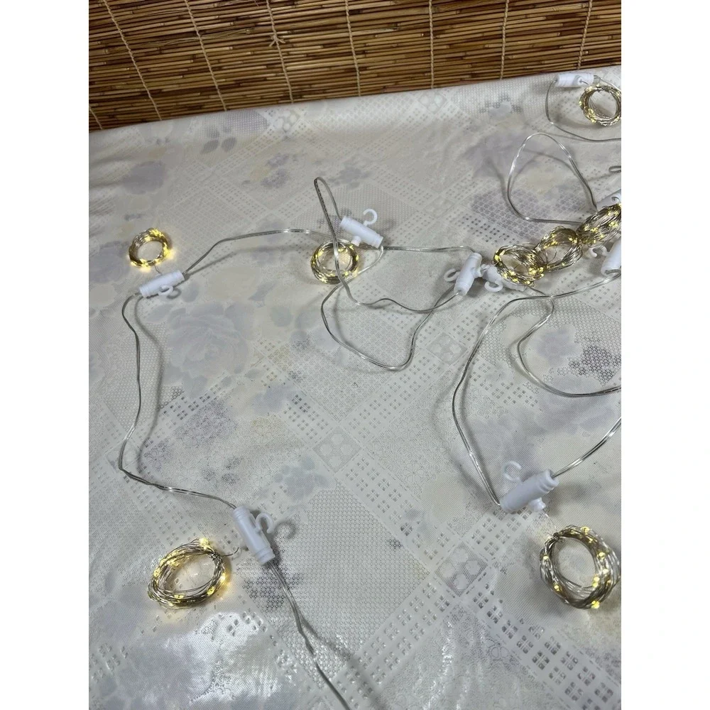 Curtain Lights 3 Ft Usb Powered Decorative String Lights For Bedroom Copper Wire